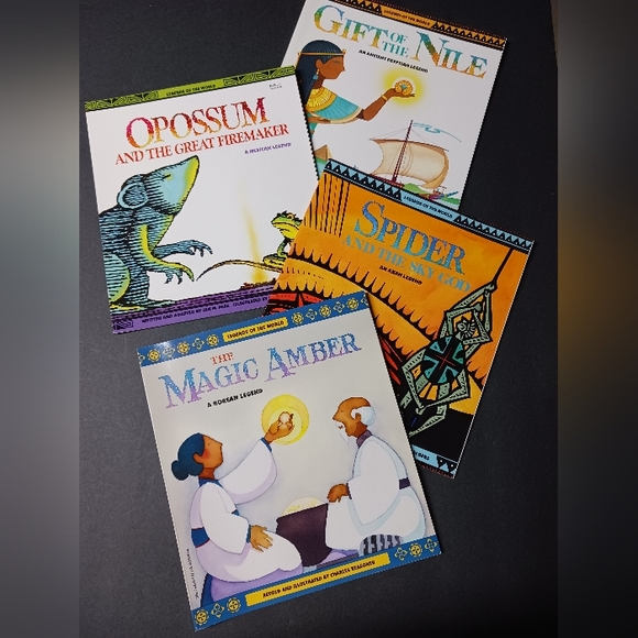 Set of 4, Legends of the World paperback books for kids - Picture 7 of 7